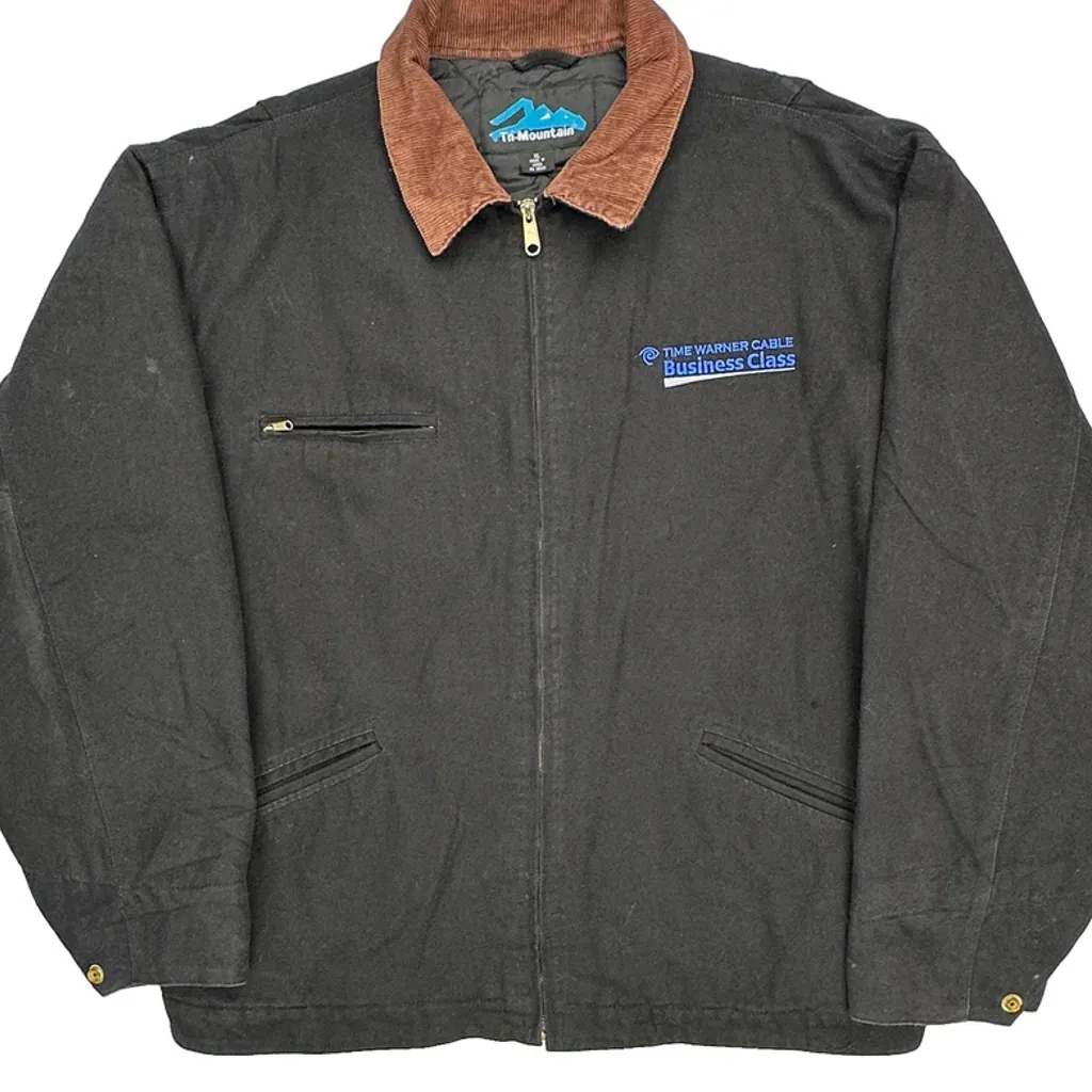 Tri-Mountain Workwear Detroit Jacket - XL Black Polyester - Image 4