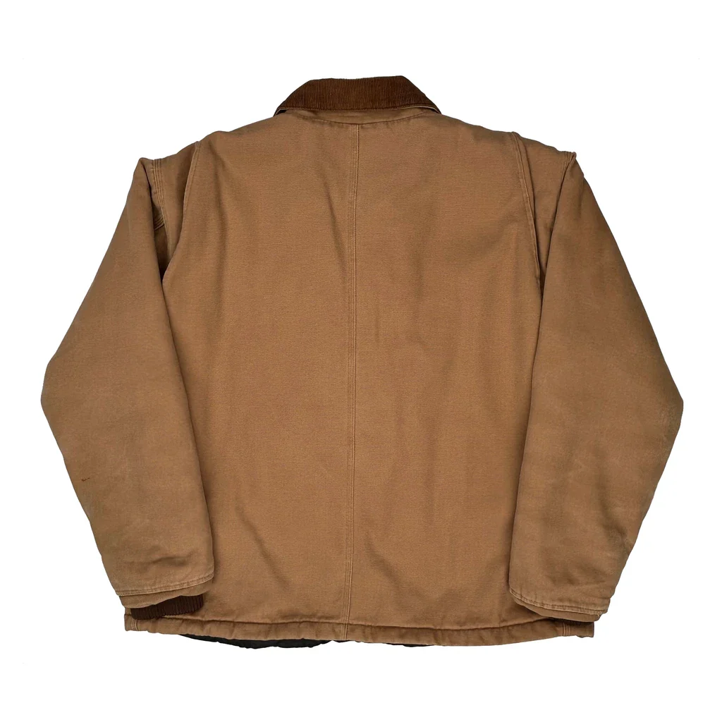 Tri-Mountain Jacket - Large Brown Cotton - Image 2