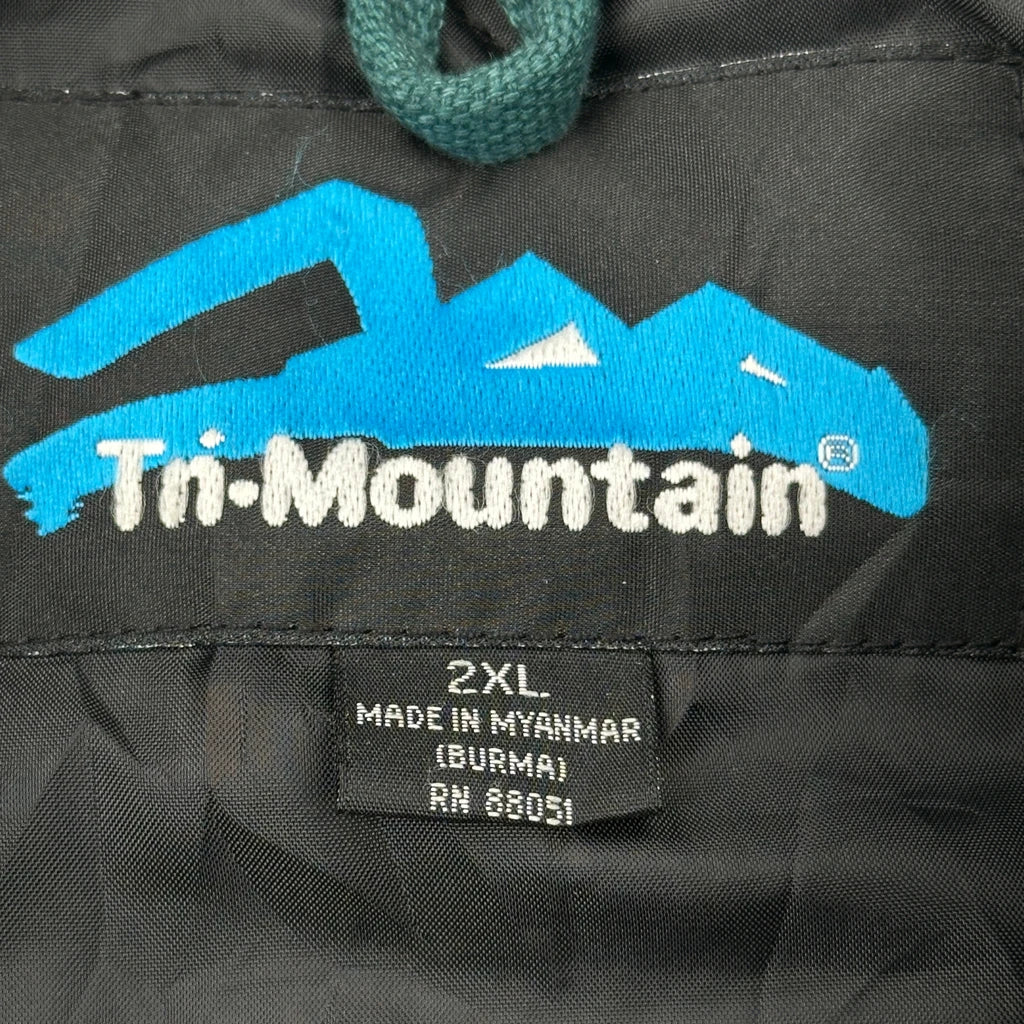 Tri-Mountain Jacket - 2XL Green Polyester - Image 3