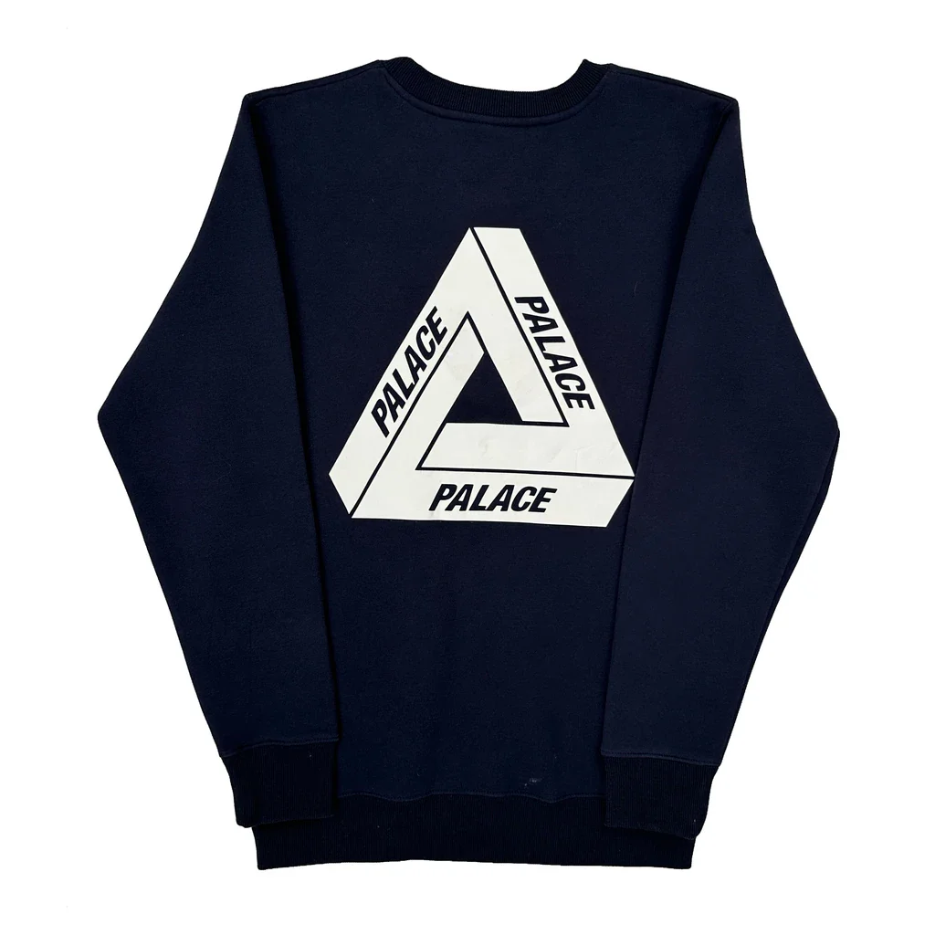 Triferg Logo Palace Sweatshirt - Large Navy Cotton - Image 2