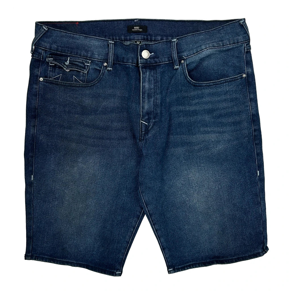 True Religion Denim Shorts - 40W 12L Blue Denim - Image 2