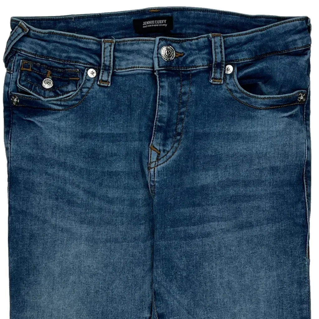 True Religion Denim Shorts - 28W UK 8 Blue Denim - Image 10