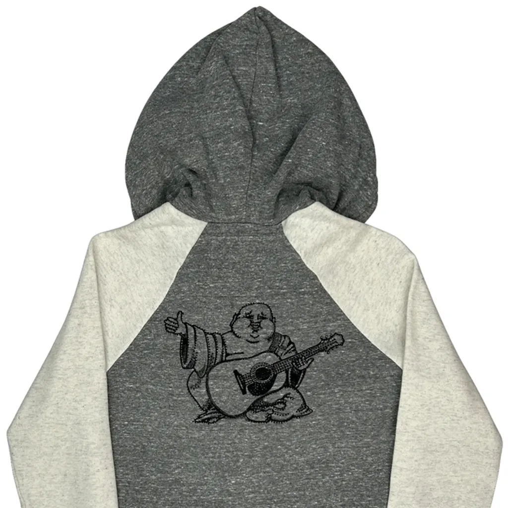 True Religion Graphic Hoodie - Medium Grey Cotton Blend - Image 7