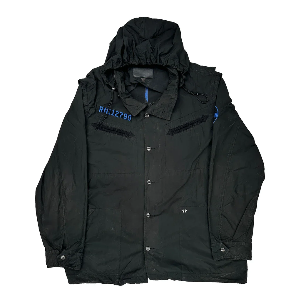 True Religion Jacket - 3XL Black Polyester