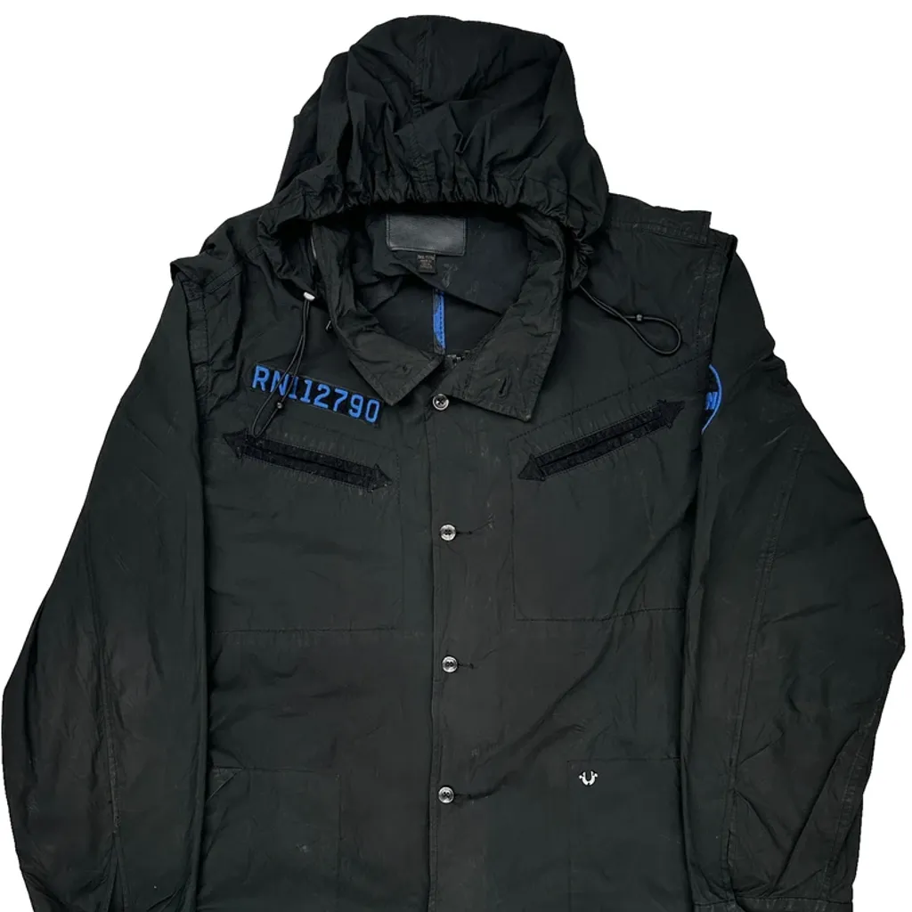True Religion Jacket - 3XL Black Polyester - Image 4