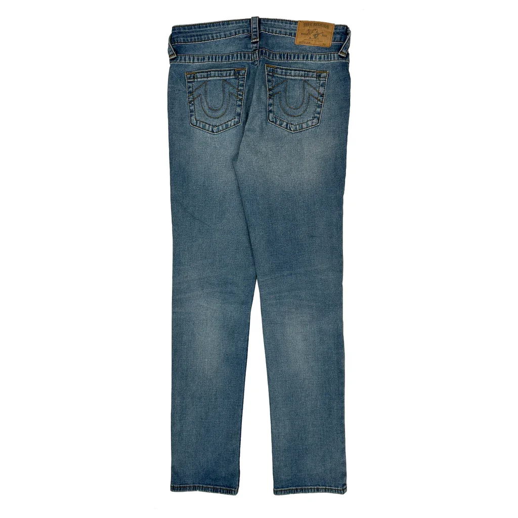 True Religion Jeans - 28W 31L Blue Cotton