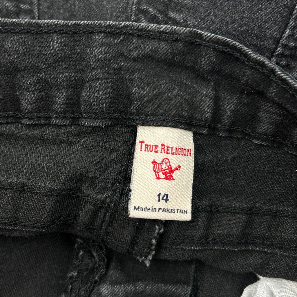 True Religion Skinny Jeans - 24W 26L Black Cotton - Image 6