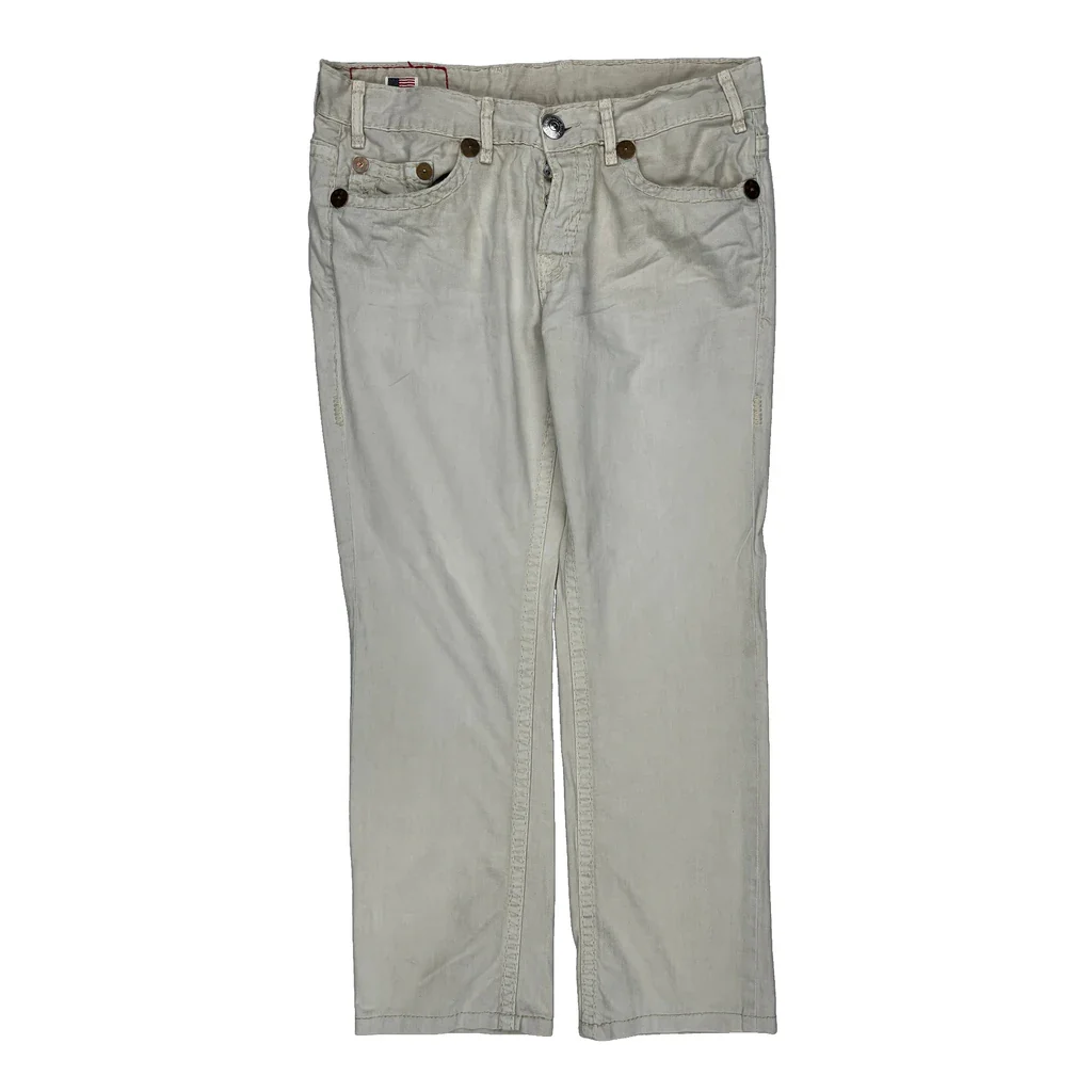 True Religion Jeans - 38W 32L Beige Cotton - Image 2