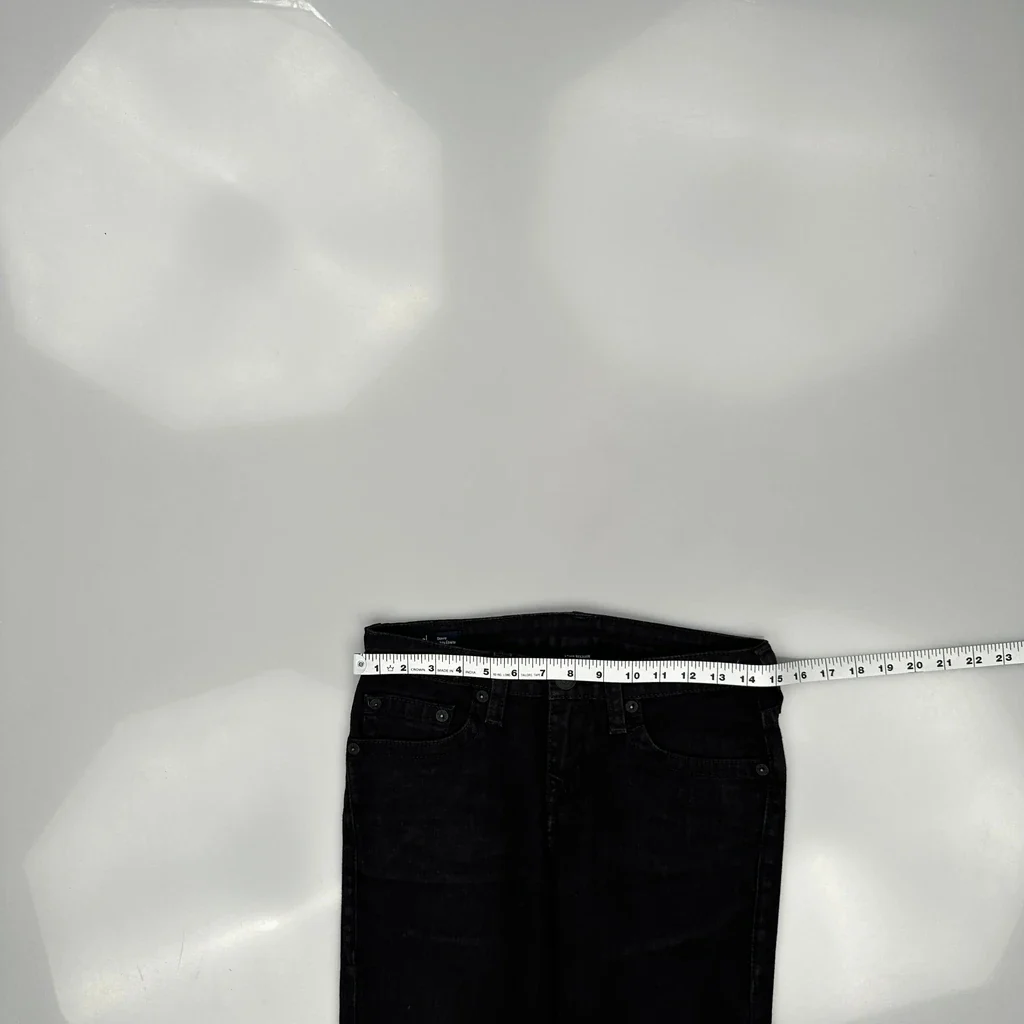 True Religion Skinny Jeans - 30W 31L Black Cotton Blend - Image 3