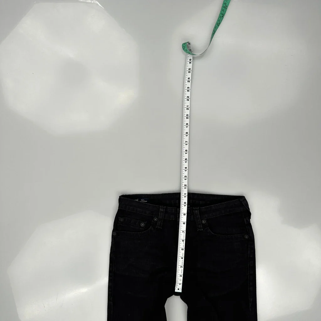 True Religion Skinny Jeans - 30W 31L Black Cotton Blend - Image 4