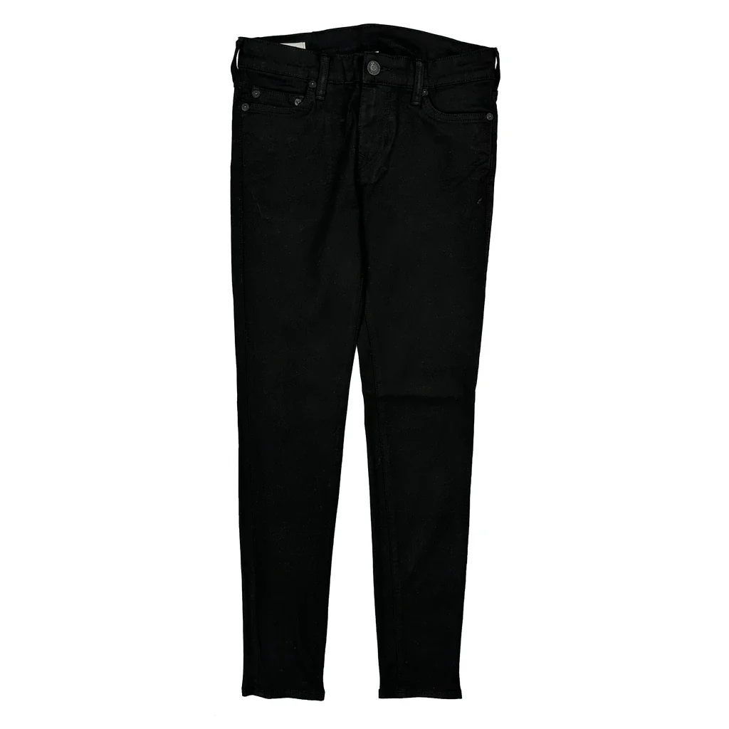 True Religion Skinny Fit Jeans - 30W 32L Black Cotton - Image 2