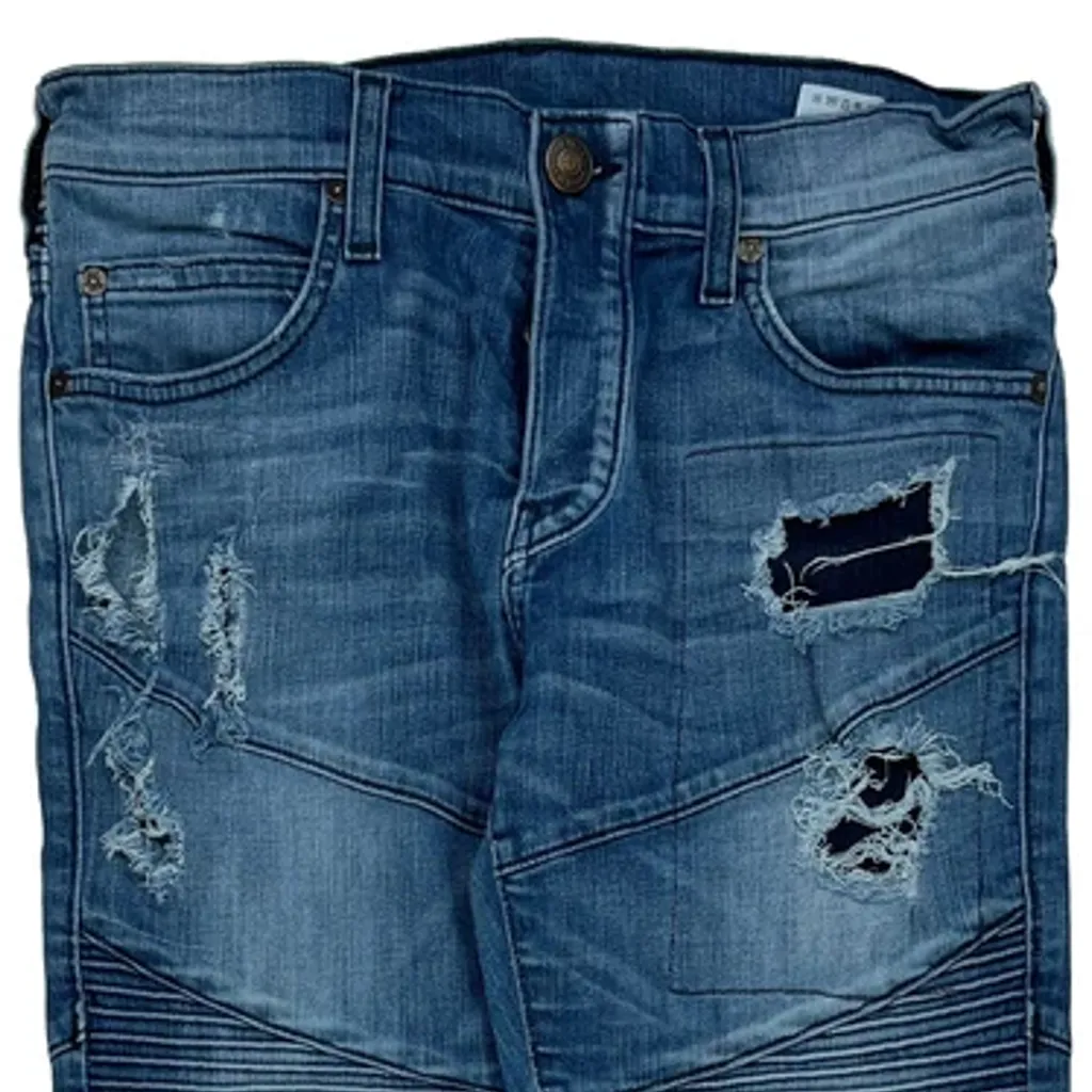 True Religion Jeans - 30W 33L Blue Cotton - Image 9
