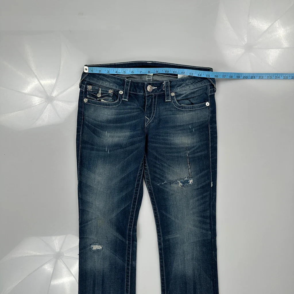 True Religion Jeans - 31W 34L Blue Denim - Image 3
