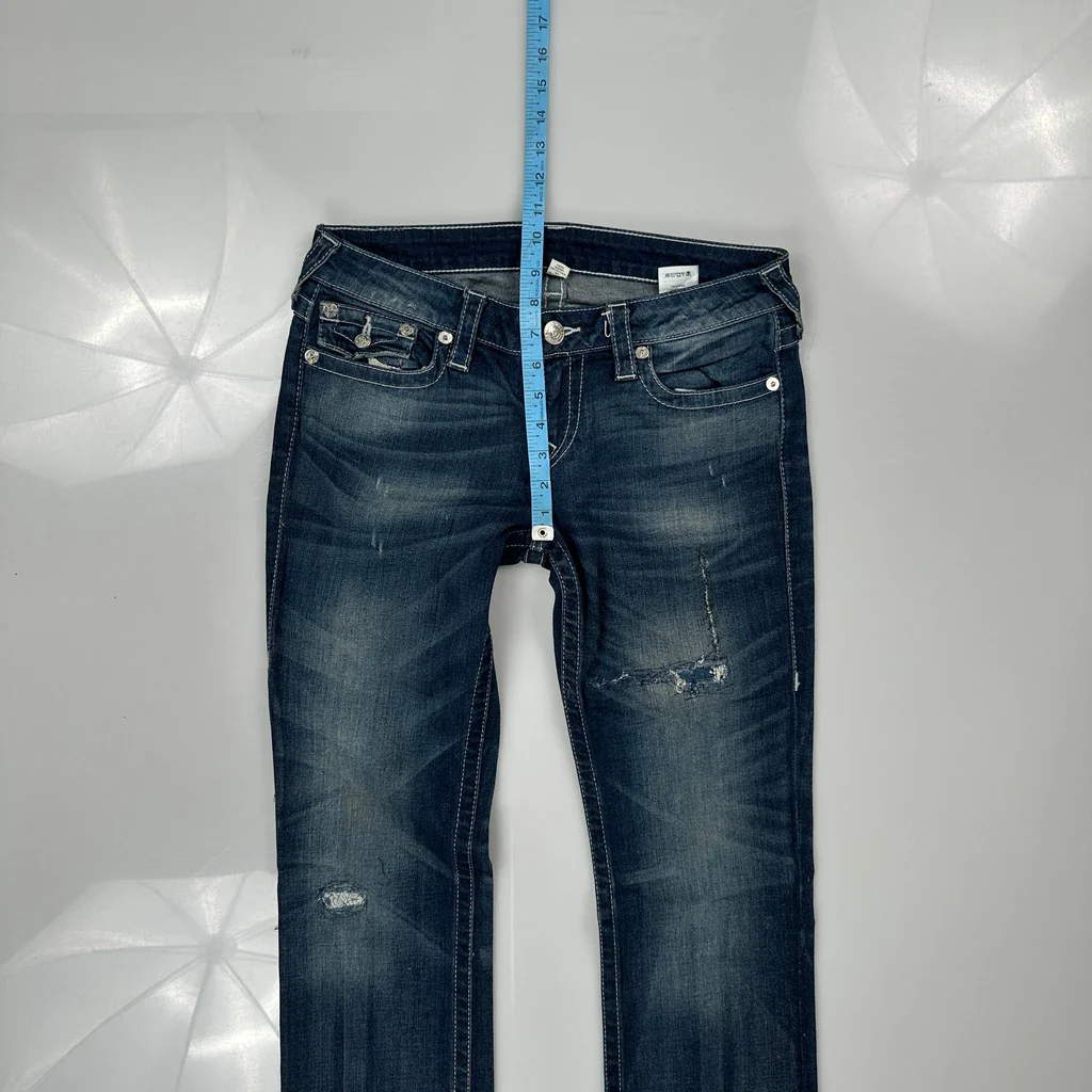 True Religion Jeans - 31W 34L Blue Denim - Image 4