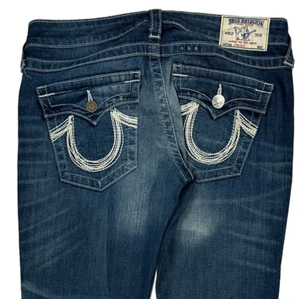 True Religion Jeans - 31W 34L Blue Denim - Image 7