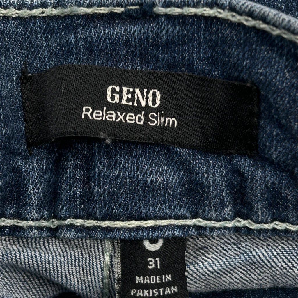 True Religion Slim Jeans - 31W 31L Blue Cotton - Image 6