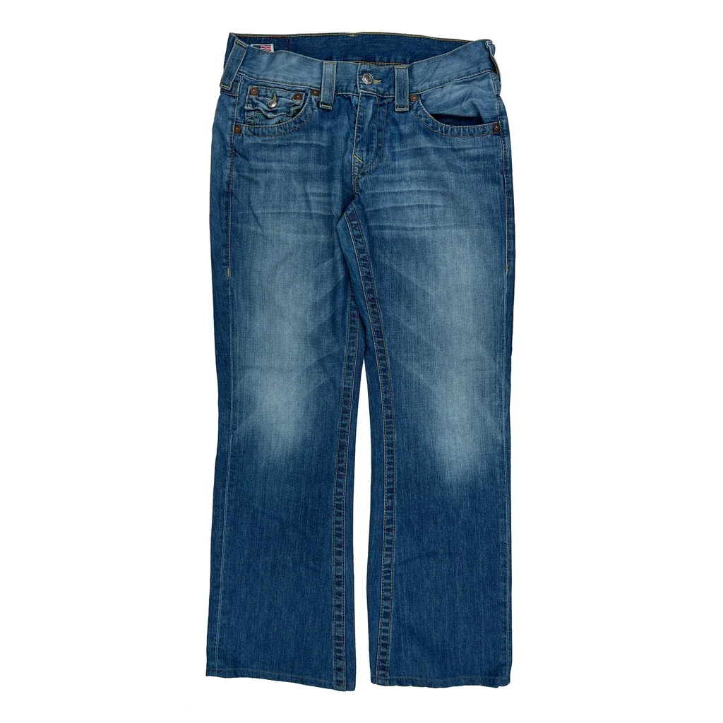 True Religion Boot Cut Jeans - 31W 31L Blue Denim - Image 2