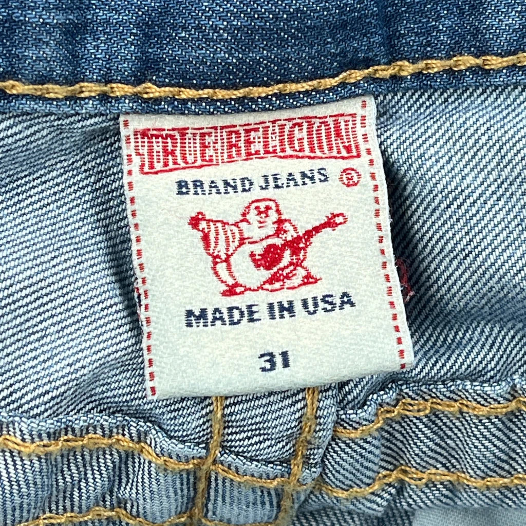 True Religion Boot Cut Jeans - 31W 31L Blue Denim - Image 6