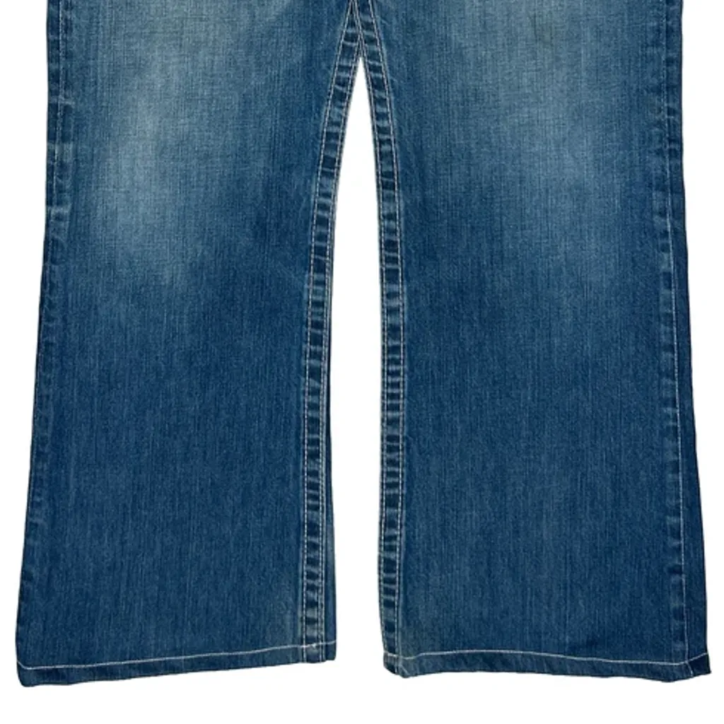 True Religion Boot Cut Jeans - 34W 31L Blue Cotton - Image 11