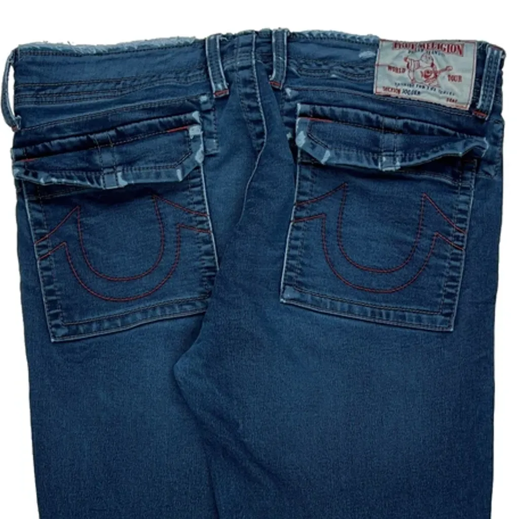 True Religion Jeans - 36W 30L Blue Denim - Image 8
