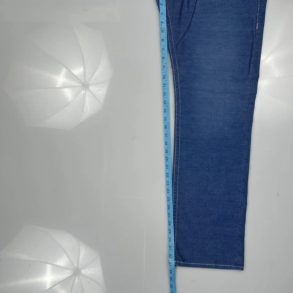 True Religion Contrast Stitch Jeans - 36W 33L Blue Cotton - Image 5