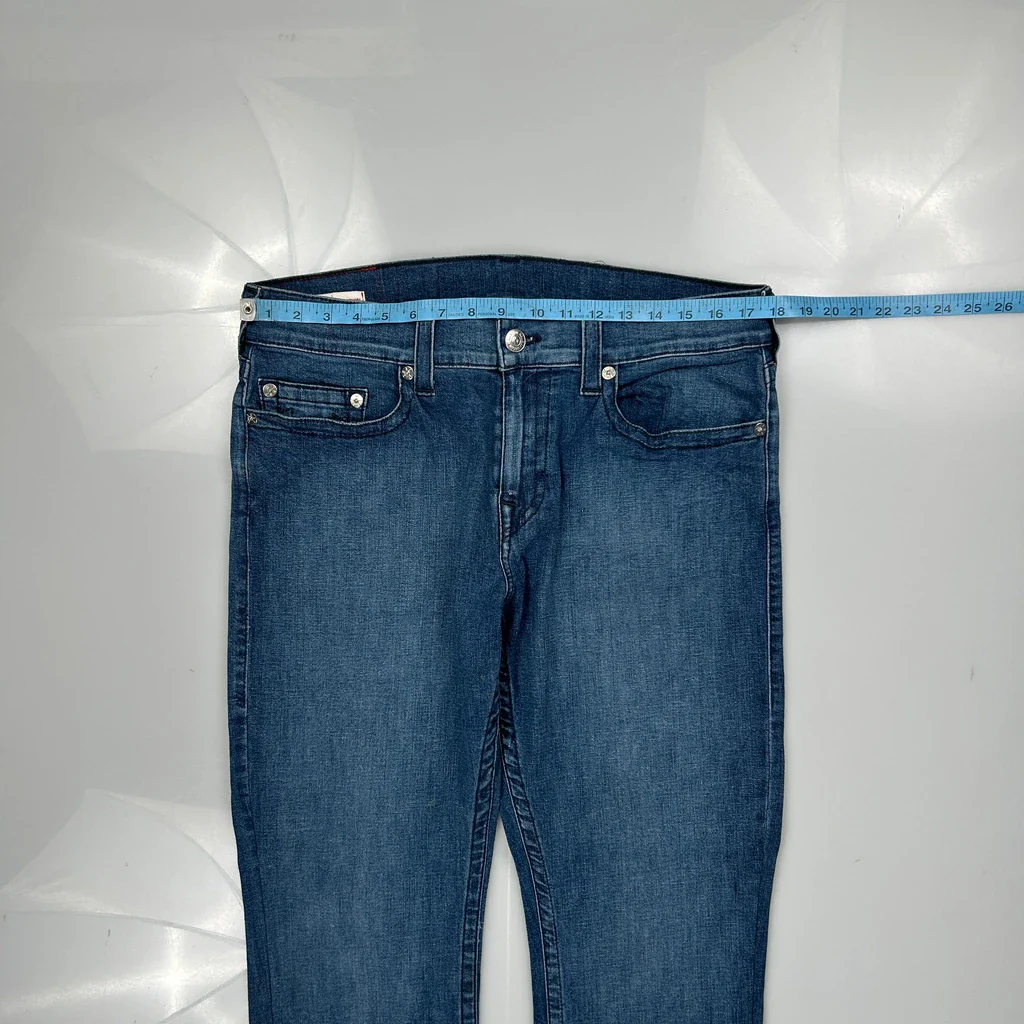 True Religion Jeans - 36W 28L Blue Denim - Image 3