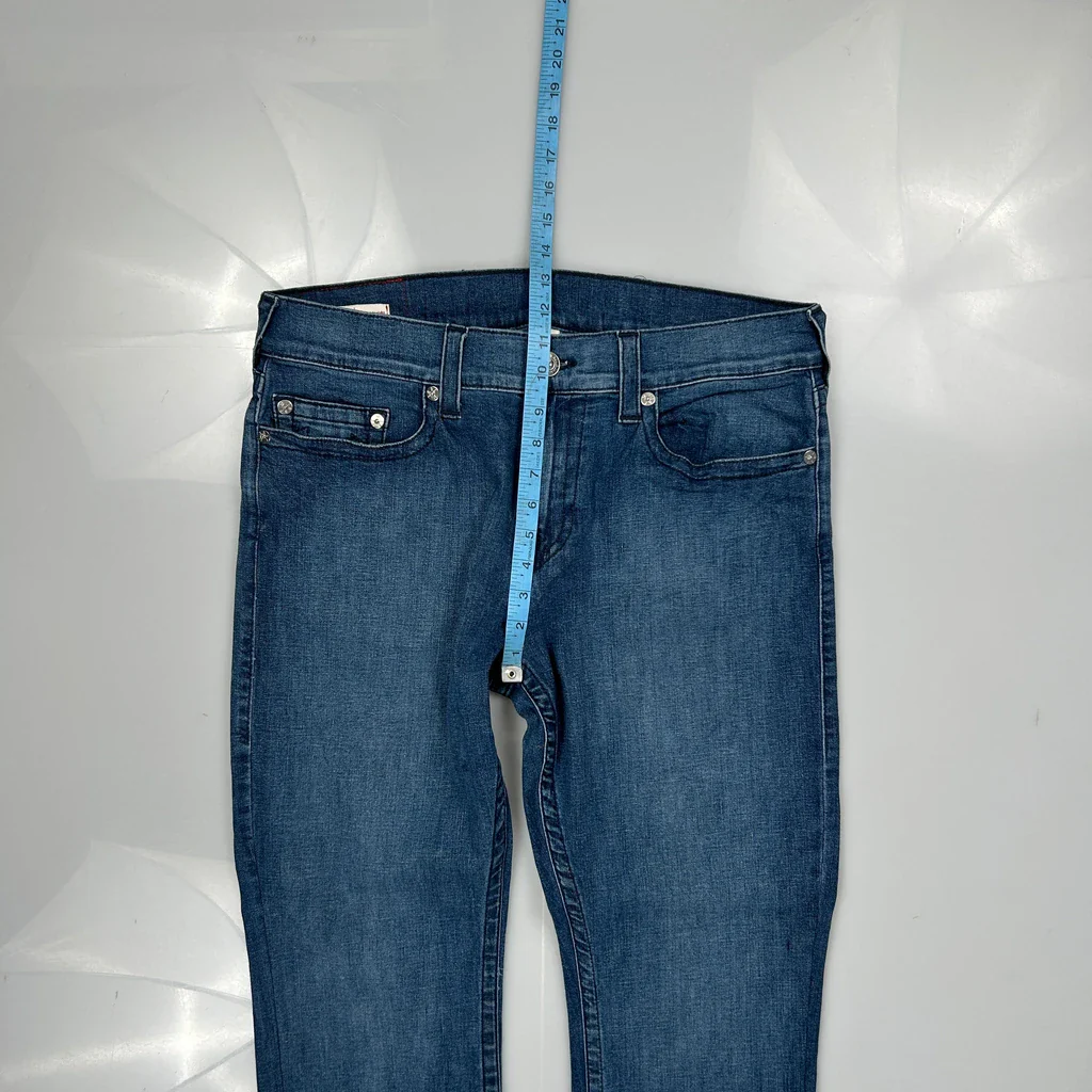 True Religion Jeans - 36W 28L Blue Denim - Image 4