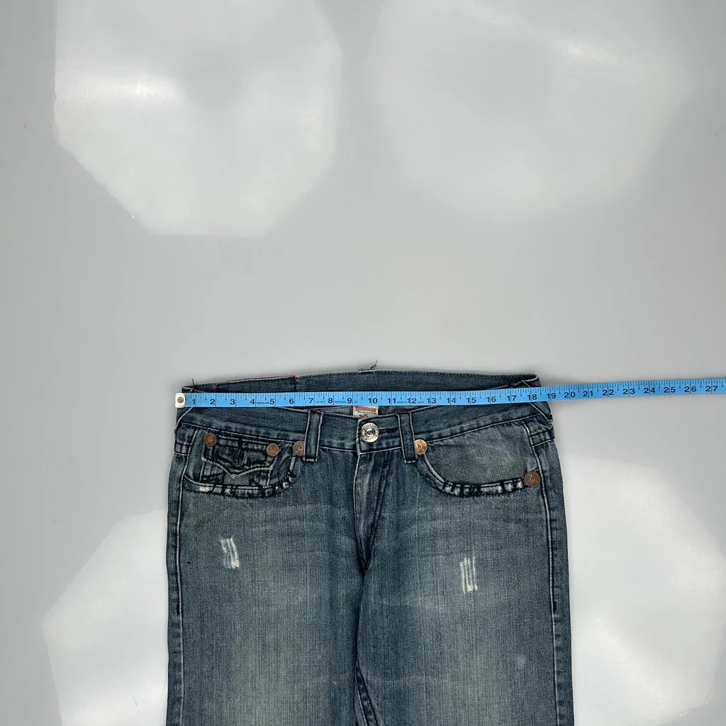 True Religion Jeans - 36W 33L Blue Cotton - Image 3