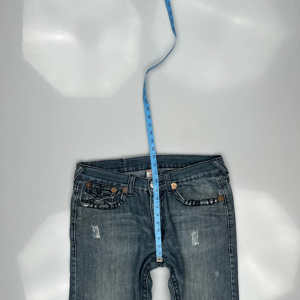 True Religion Jeans - 36W 33L Blue Cotton - Image 4