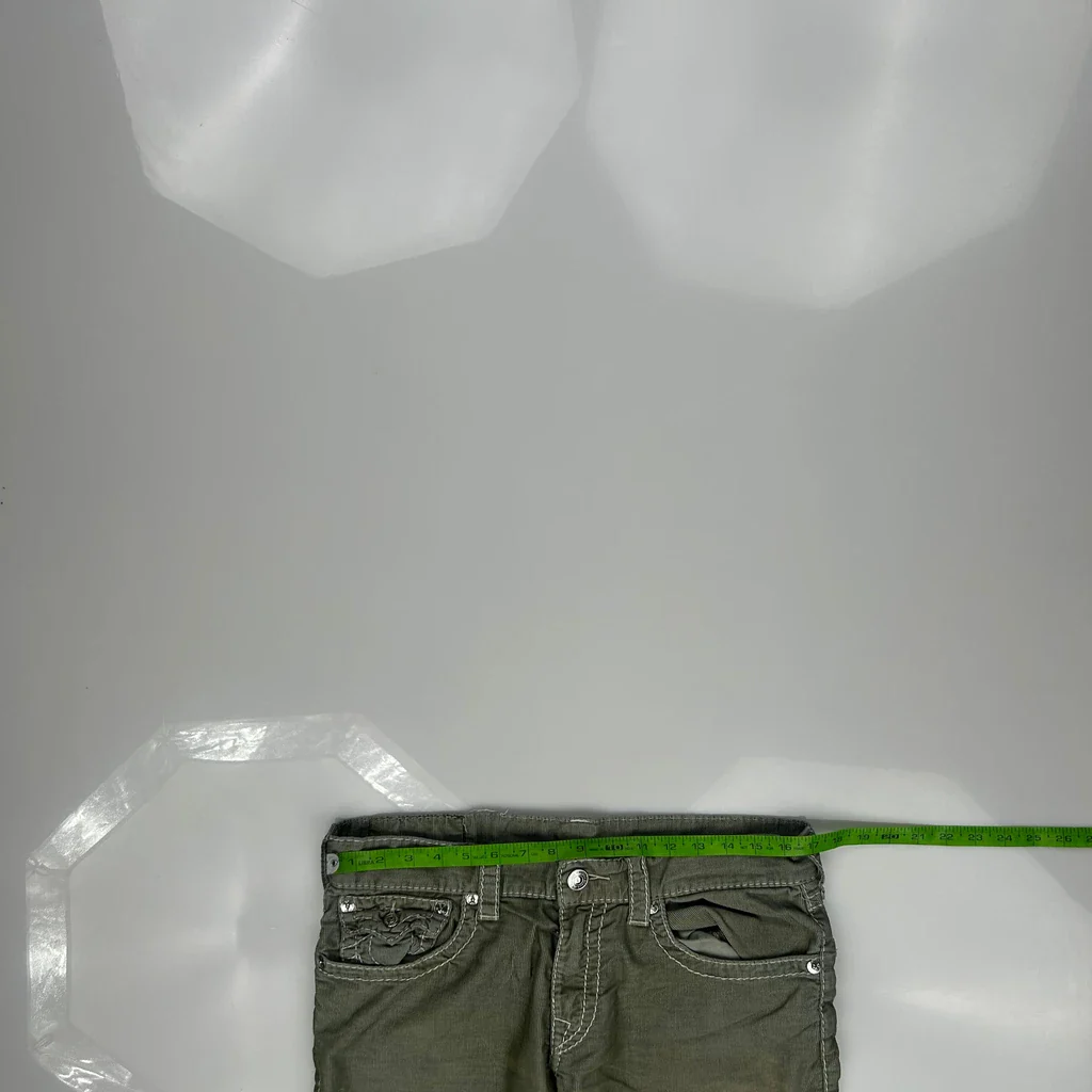 True Religion Jeans - 34W 27L Green Cotton - Image 3