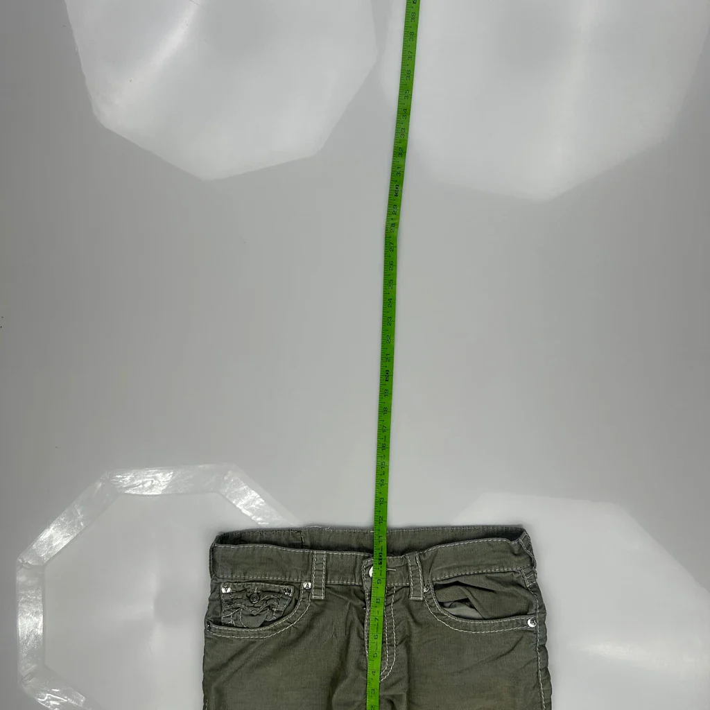True Religion Jeans - 34W 27L Green Cotton - Image 4