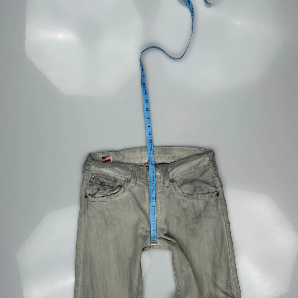 True Religion Jeans - 31W 30L Grey Cotton - Image 4