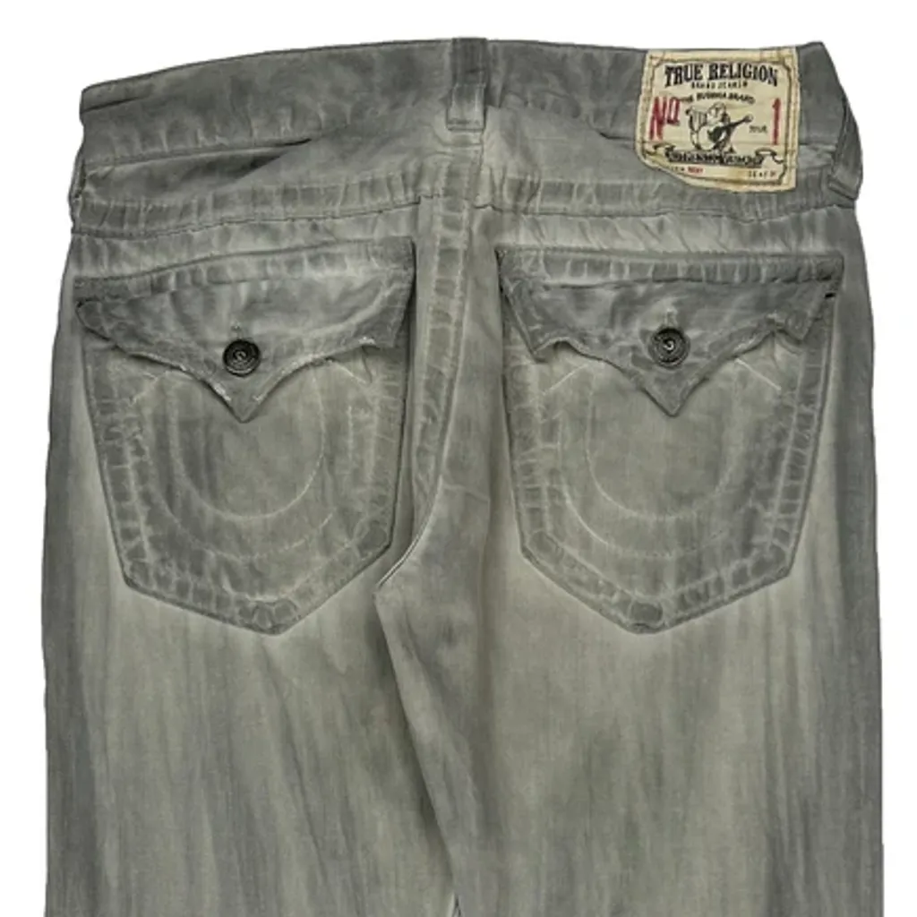 True Religion Jeans - 31W 30L Grey Cotton - Image 9