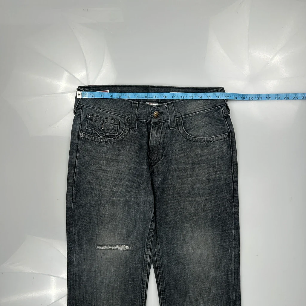 True Religion Jeans - 32W 28L Grey Denim - Image 3