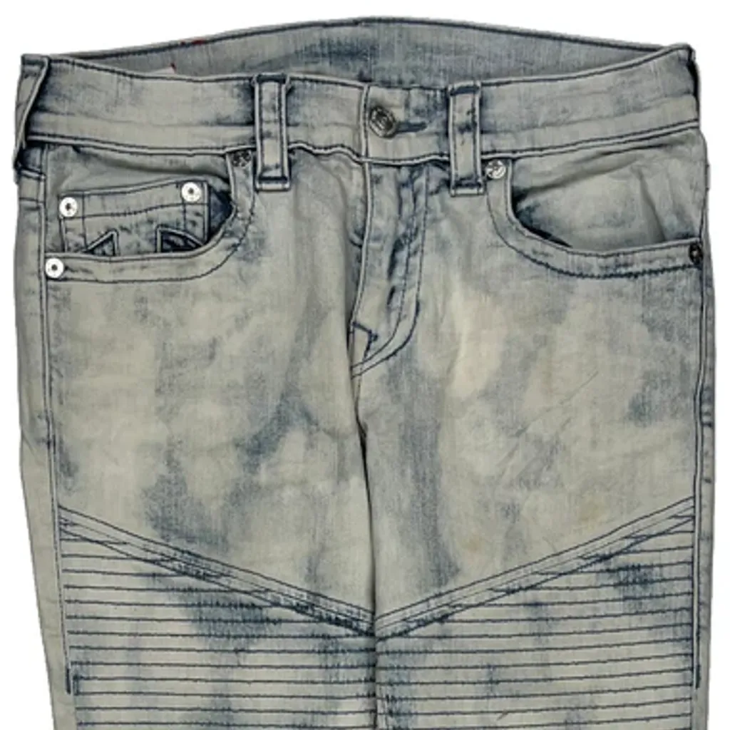 True Religion Jeans - 32W 34L Light Wash Cotton - Image 9
