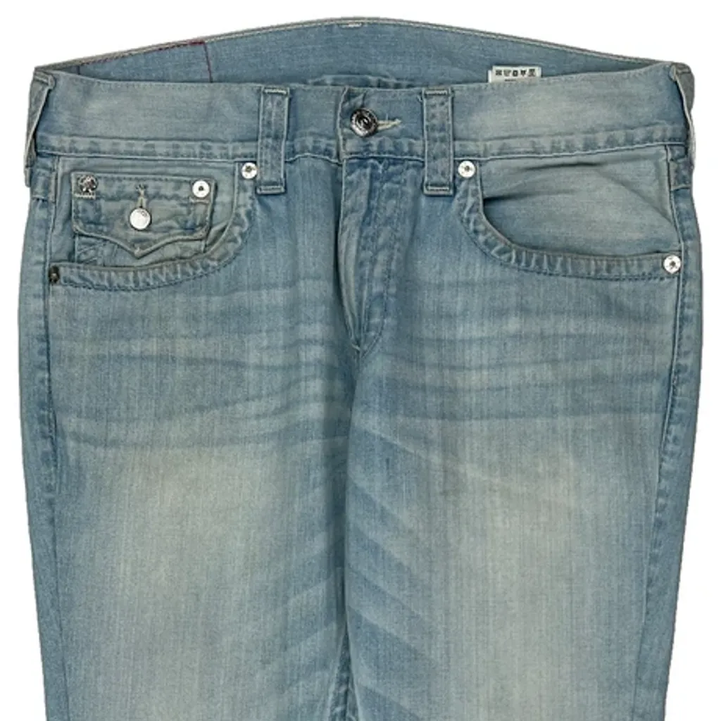 True Religion Jeans - 33W 30L Light Wash Cotton - Image 12