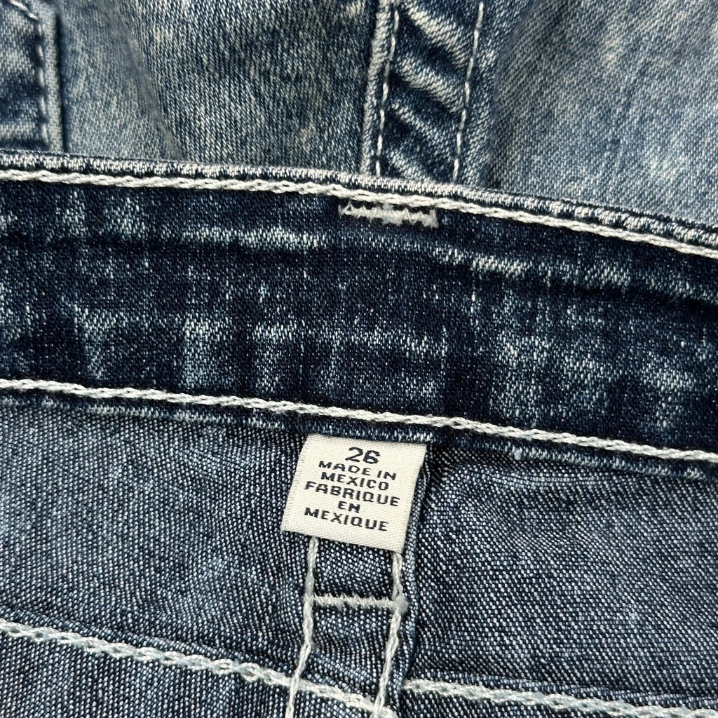 True Religion Skinny Jeans - 27W UK 6 Acid Wash Denim - Image 6