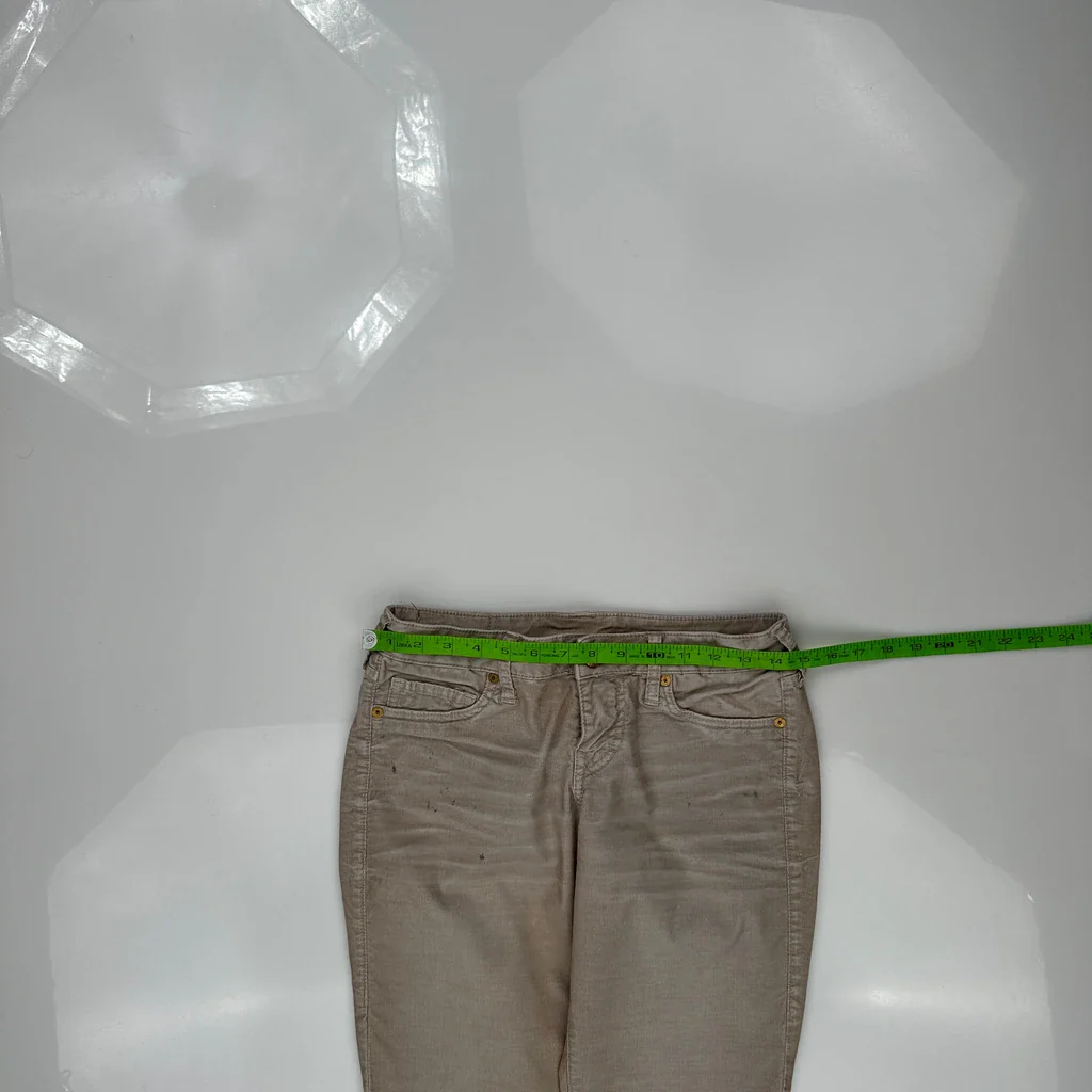 True Religion Skinny Jeans - 28W US 4 Beige Cotton - Image 3