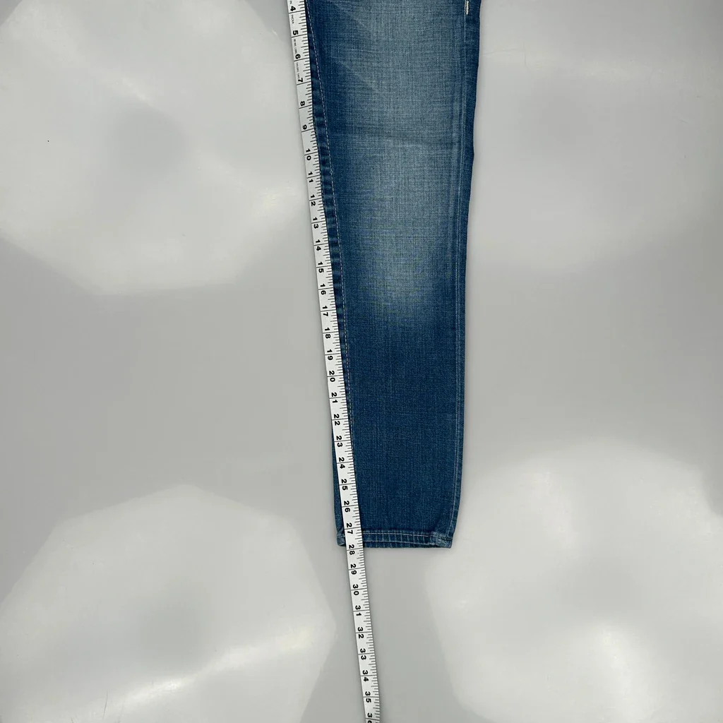 True Religion Slim Fit Jeans - 26W UK 4 Blue Cotton - Image 5