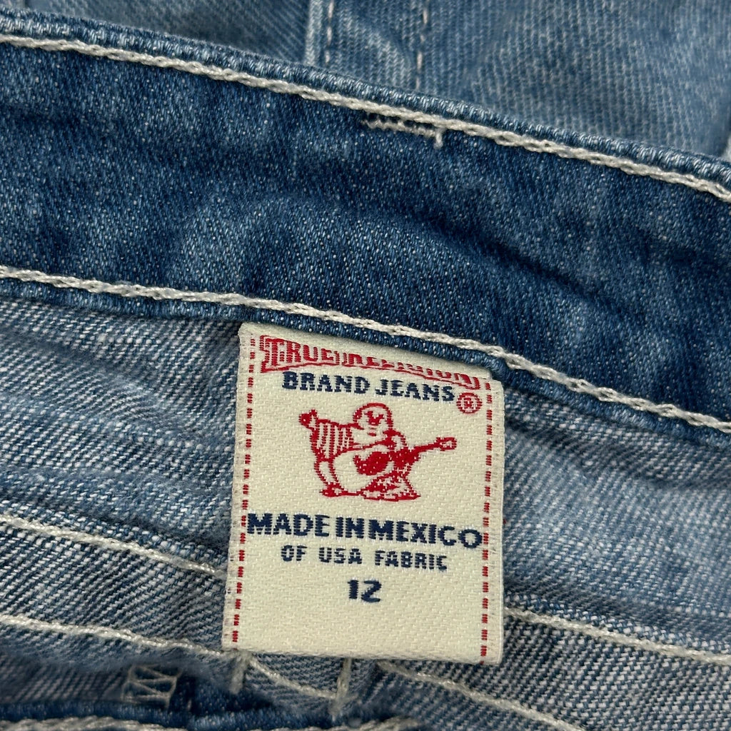 True Religion Slim Fit Jeans - 26W UK 4 Blue Cotton - Image 6