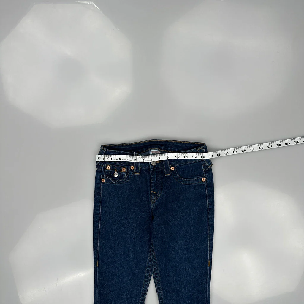 True Religion Skinny Jeans - 26W UK 4 Blue Denim - Image 3