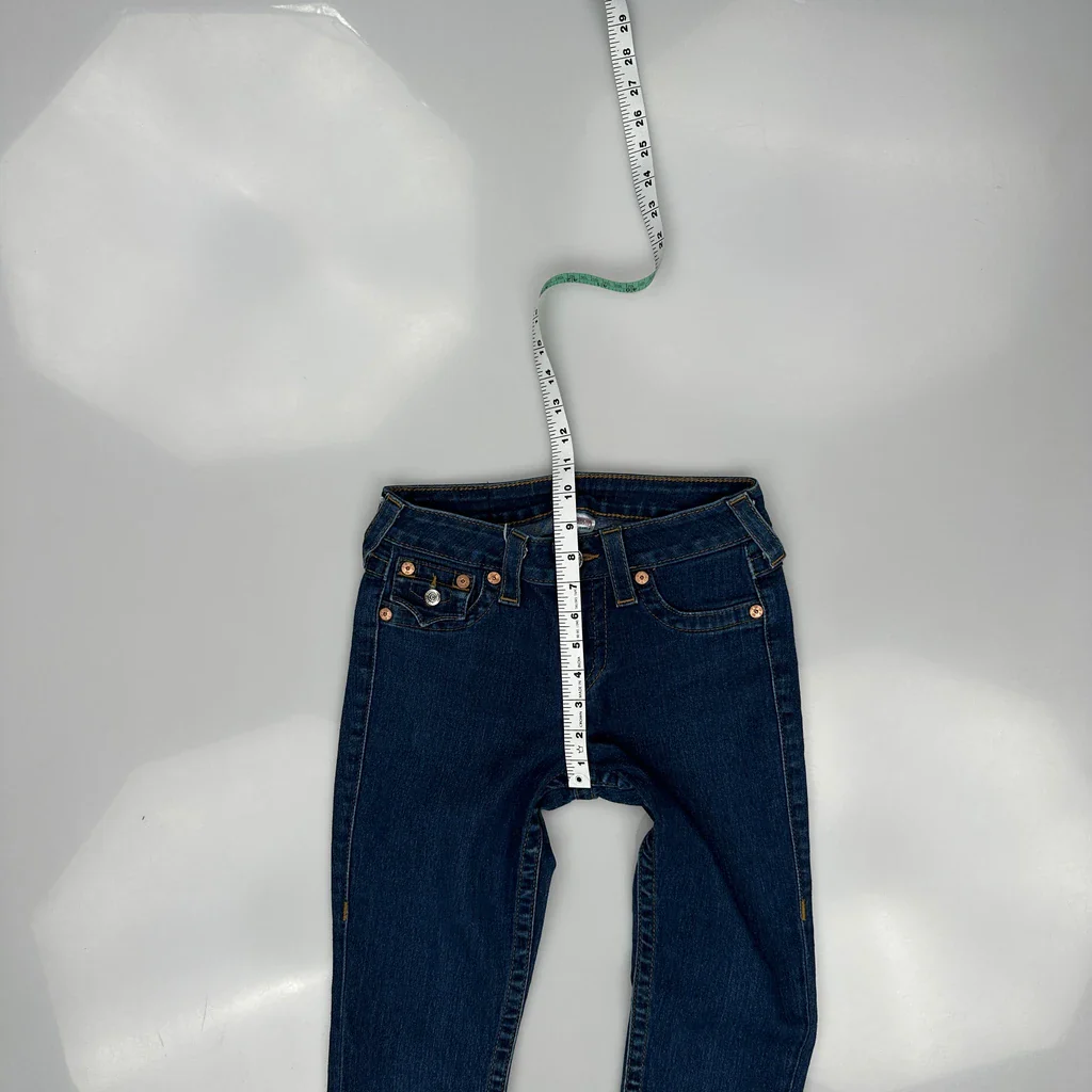 True Religion Skinny Jeans - 26W UK 4 Blue Denim - Image 4