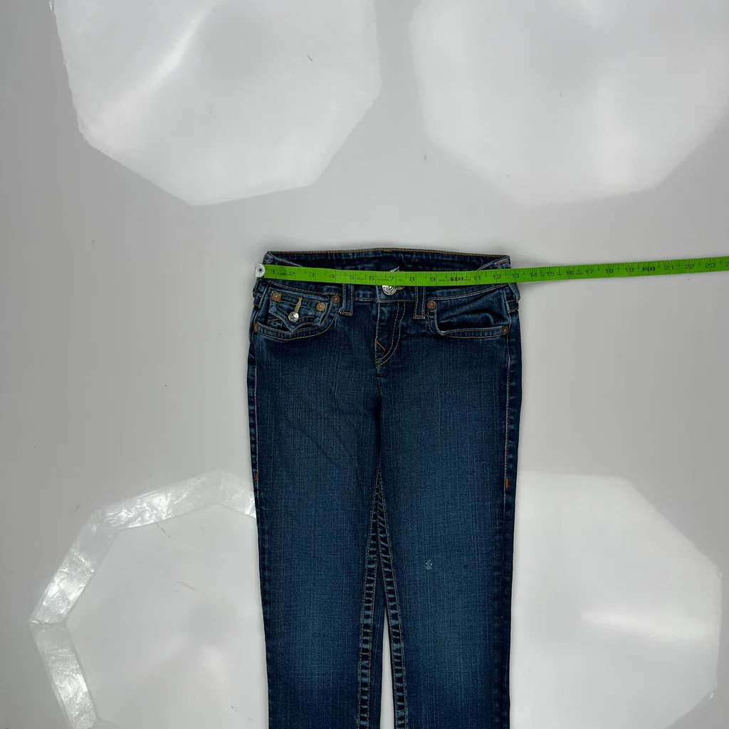 True Religion Skinny Jeans - 26W UK 4 Blue Denim - Image 3