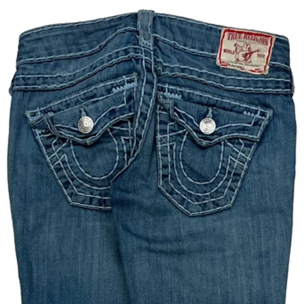 True Religion Skinny Jeans - 27W UK 6 Blue Denim - Image 8