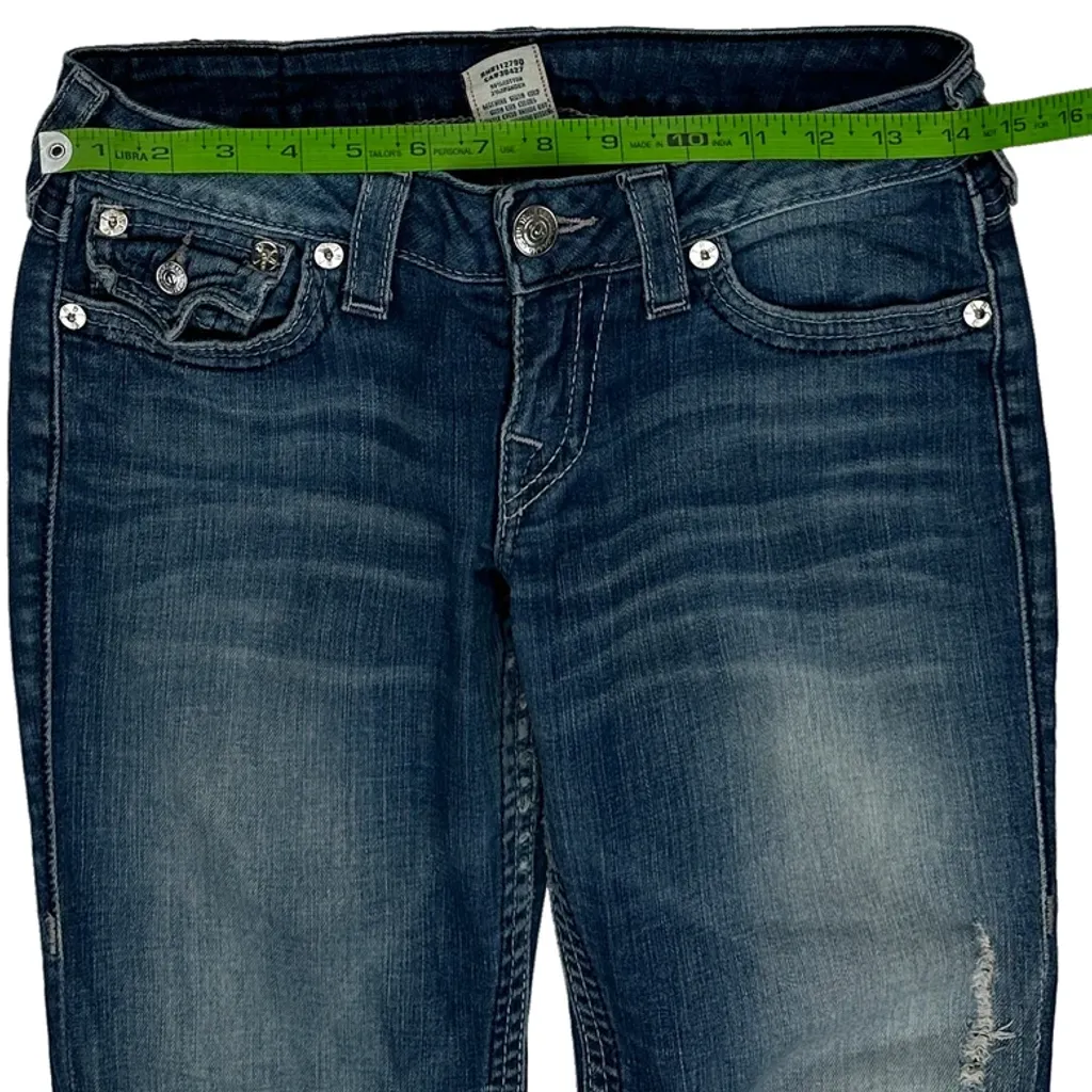 True Religion Skinny Jeans - 27W US 2 Blue Denim - Image 8