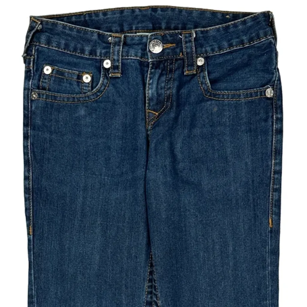 True Religion Boot Cut Jeans - 28W UK 6 Blue Denim - Image 9