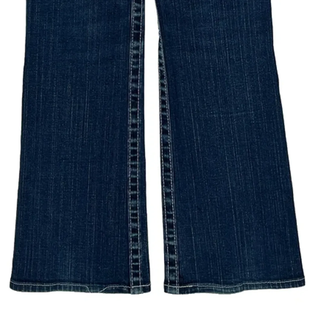 True Religion Boot Cut Jeans - 28W UK 6 Blue Denim - Image 7