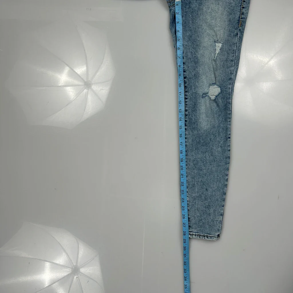True Religion Skinny Jeans - 28W UK 8 Blue Cotton - Image 5