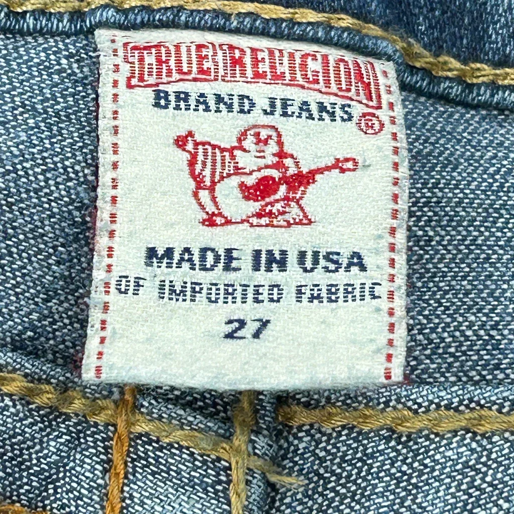 True Religion Skinny Jeans - 28W UK 6 Blue Denim - Image 6