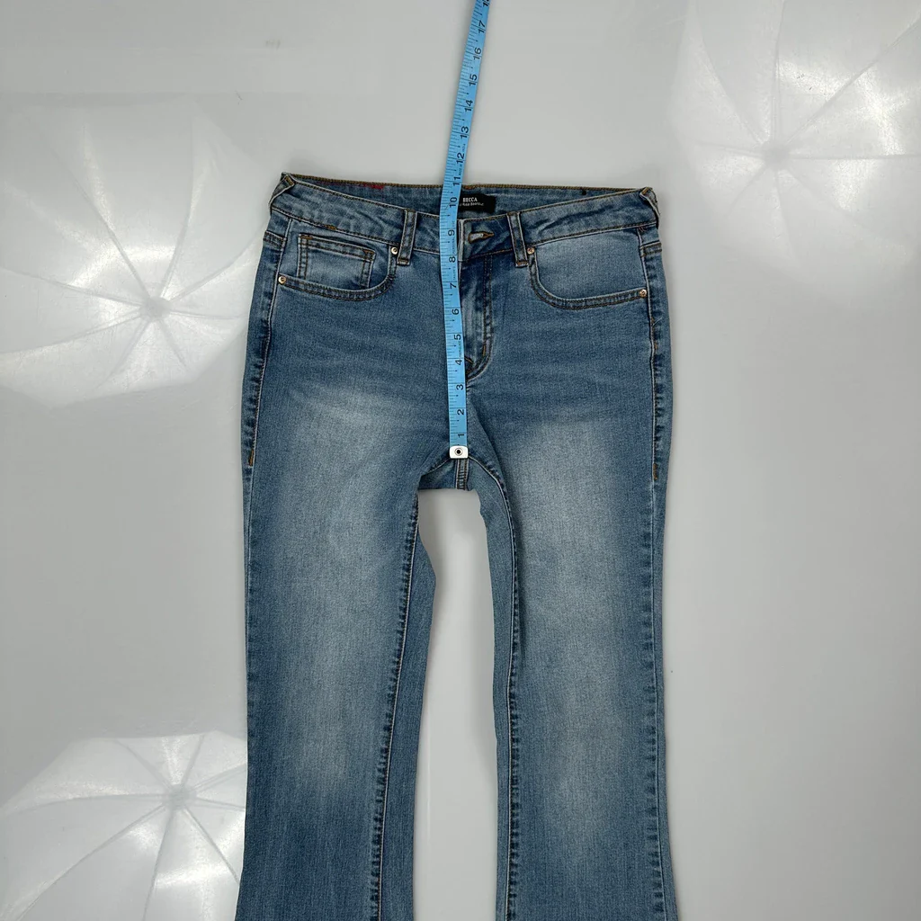 True Religion Boot Cut Jeans - 29W US 4 Blue Denim - Image 4